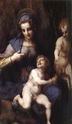 Andrea del Sarto Our Lady of St. John and the small sub oil painting reproduction
